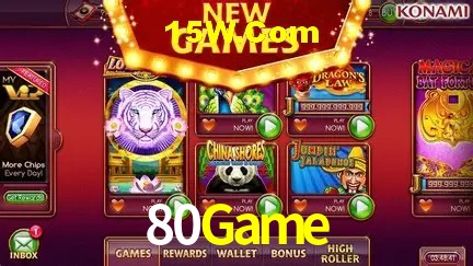 80Game Brasília - Jogo Features